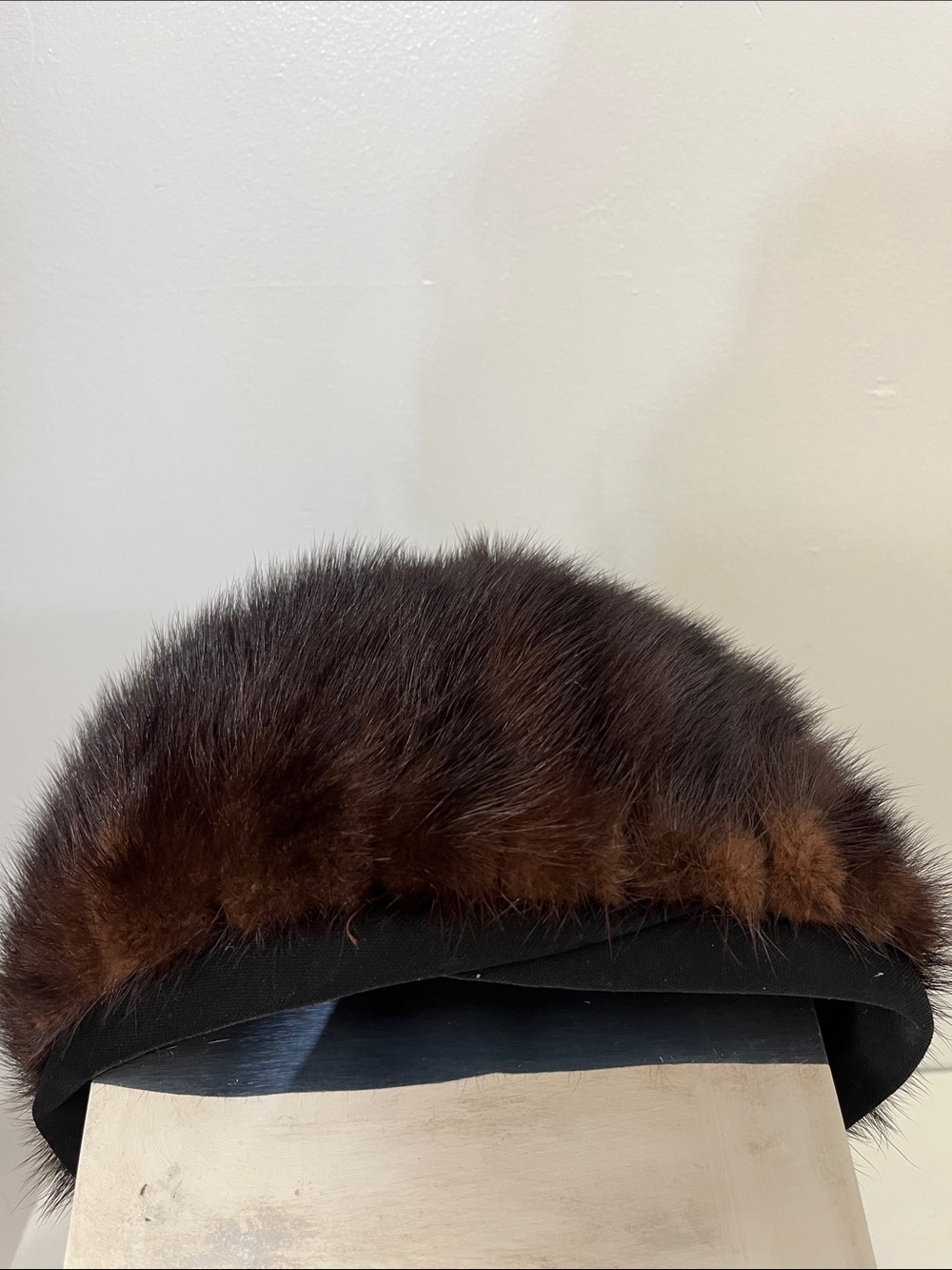 Precious Furs By Marche Dark Brown Fur Women's Hat - Classic Winter Accessory